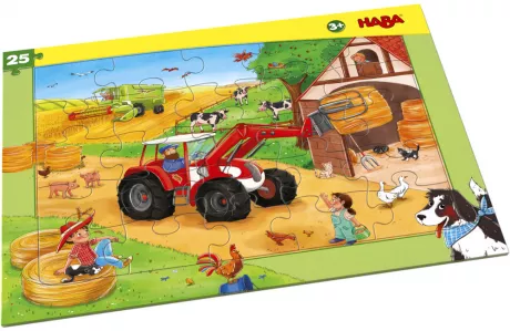 Rahmenpuzzle Landmaschinen