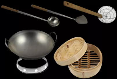 Wok Set 6-teilig universal