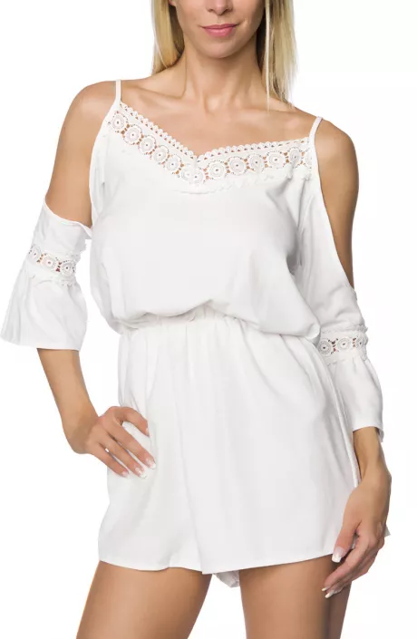Playsuit weiß - Jetzt kaufen bei Andalous Dessous