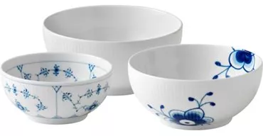 Royal Copenhagen History Mix Skålsæt - 3 dele – køb online på imerco.dk