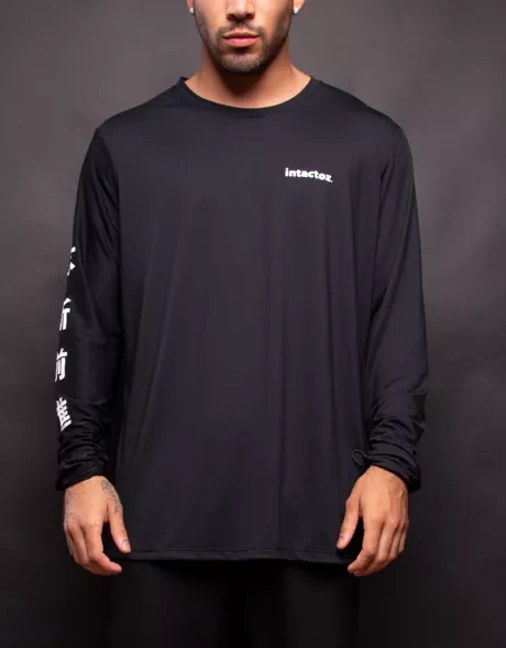 Manga Longa Dry Fit Sidoka & Intactoz x Kace Preta