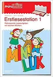 miniLÜK: Erstlesestation 1: Motivierende Leseaufgaben mit leichteren Wörtern ab Klasse 1: Motivierende Leseaufgaben ab Klasse 1 : Müller, Heiner: Amazon.de: Bücher