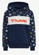 Hummel LETTERS - Kapuzenpullover - black iris/dunkelblau - Zalando.de