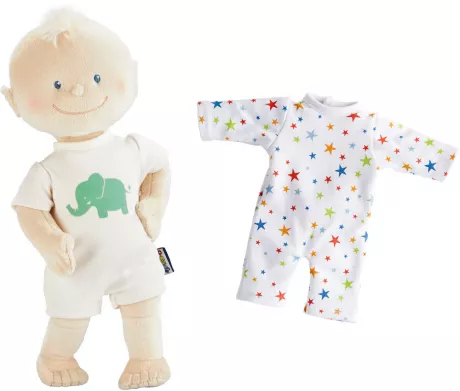 Stoffpuppe Krümelchen, 30 cm, 3-teilig » JAKO-O