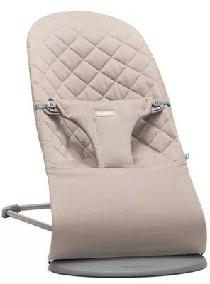 BabyBjörn Babywippe Bliss Cotton Sandgrey