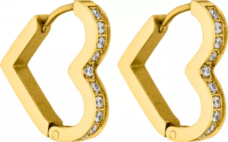 Glitter Heart Ohrringe - PURELEI