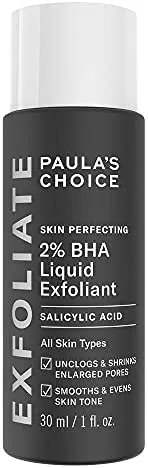 Paula's Choice Skin Perfecting 2% BHA Liquid Peeling - Gesicht Exfoliant mit Salicylsäure gegen Mitesser, Pickel & Unreine Haut - Poren Verkleinern - Mischhaut, Fettige & Akne Haut - 30 ml : Amazon.de: Beauty