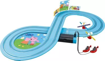 CARRERA FIRST - Peppa Pig - Kids GranPrix Autorennbahn für Kinder ab 3 Jahren mit Peppa und George, Peppa Pig | myToys