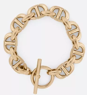CD Navy Bracelet Gold-Finish Metal | DIOR
