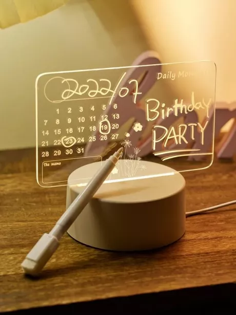 Calendário com luz - SHEIN