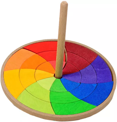 Holzkreisel GOETHE in bunt kaufen | tausendkind.de