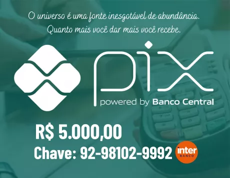 Pix de R$ 5.000,00