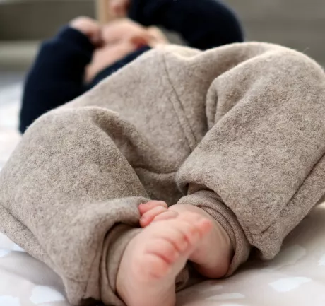 Babyhose SCHURWOLLE BEIGE CREME-LiVi BERLIN®