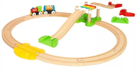 BRIO Eisenbahnset »33727«, 18-teilig, für Einsteiger, …