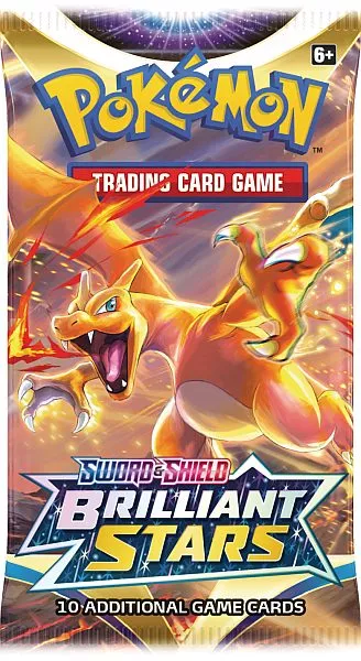 Pokemon Sword & Shield: Brilliant Stars Booster Pack | Kelz0r.dk