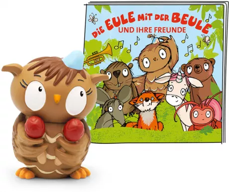 tonies® I Die Eule mit der Beule und ihre Freunde - Liederalbum I Jetzt im Shop kaufen