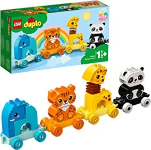 LEGO 10955 DUPLO Mein Erster Tierzug mit Spielzeug-Tieren, Lernspielzeug für Kleinkinder, Mädchen und Jungen ab 1,5 Jahren, Meine ersten Bausteine: Amazon.de: Spielzeug
