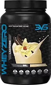 Whey Zero Lactose 900 g - 3VS Nutrition - Baunilha - Proteína Whey pura - Energia para seus treinos - Sem lactose - 21 gr de proteína por porção | Amazon.com.br