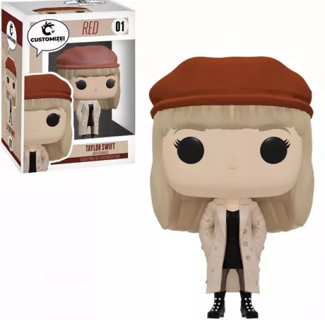 ￼Taylor Swift Versões - Fanart - Customização de Funko Pop Artesanal 3D