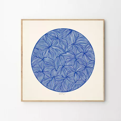 The Poster Club Plakat Little Detroit, Moon No. 02 - Hurtig levering