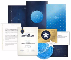 Dê um nome a uma estrela como presente na Online Star Register