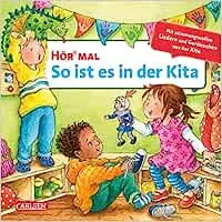 Hör mal (Soundbuch): So ist es in der Kita: Mit stimmungsvollen Liedern und Geräuschen die Kita kennenlernen. Hochwertiges Pappbilderbuch mit 6 Sounds für Kinder ab 24 Monate : Trapp, Kyrima: Amazon.de: Books