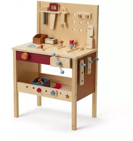 Kids Concept Spiel Werkbank Holz | kinder räume