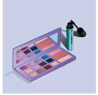 Combo Paleta Multifuncional Plural + Máscara de Cílios Big Big Sem Limites 10g | QDB