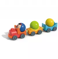 Kullerbü – Egons Eisenbahn | Kugelbahn Kullerbü | Kugelbahn | HABA - Erfinder für Kinder