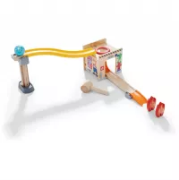 Kullerbü – Themenset Feuerwehr-Klopfhaus | Kugelbahn Kullerbü | Kugelbahn | HABA - Erfinder für Kinder