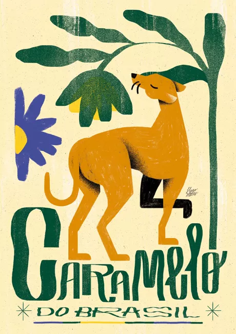 Caramelo do Brasil - arte