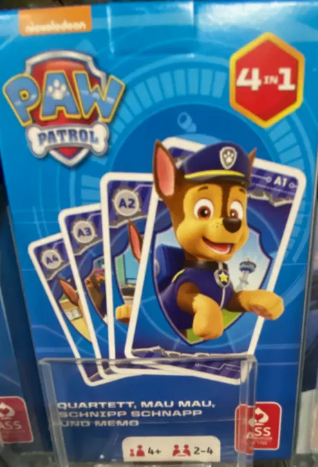 Paw Patrol Quartett