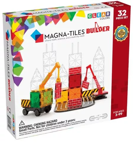 Magna-Tiles Baustellen Set 32-teilig