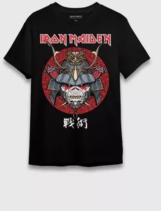 Camiseta Oficial Iron Maiden Senjutsu 3 Of0050 Consulado | MercadoLivre