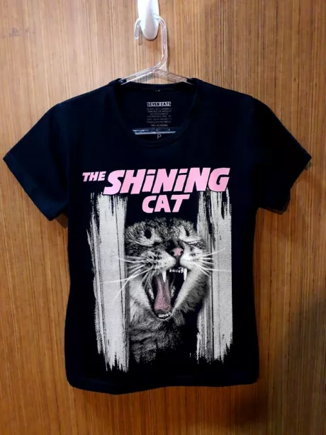 BABY LOOK THE SHINING CAT - Comprar em Seven Cats