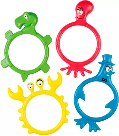 BECO Tauchring-Set Tauchmonster, ø 10 cm, 4-tlg. günstig online kaufen | Sport-Tec