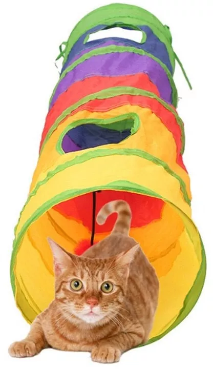 Brinquedo túnel para gatinhos - Buzzi®