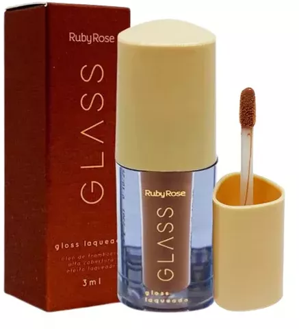 Gloss Laqueado Linha Glass By Ruby Rose Alta Cobertura | MercadoLivre