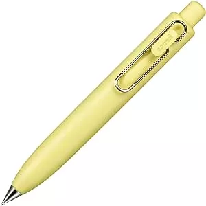 uni One P Gel Pen | 0.5mm | Black Ink (Banana) : Amazon.de: Bürobedarf & Schreibwaren