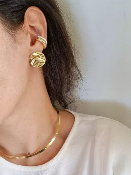 Brinco Desaguar dourado - Essa Moça Tem Bossa