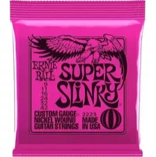 Encordoamento Guitarra 009 Ernie Ball Super Slinky 2223 | Parcelamento sem juros