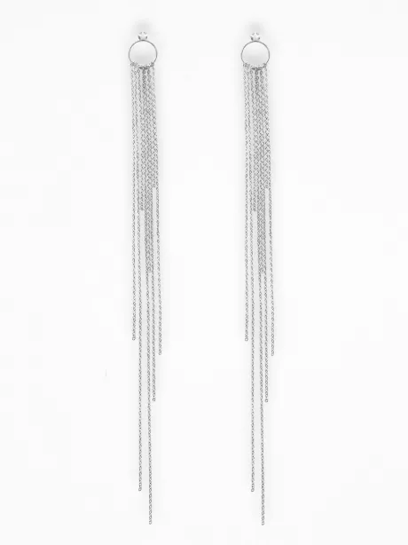 "O RAIN" EARRINGS SILVER – O Sh EUR