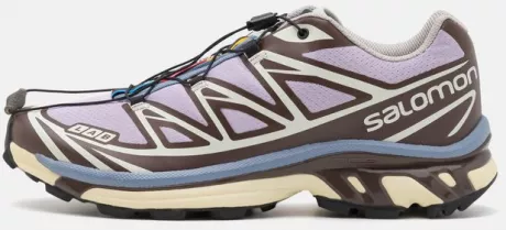 Salomon XT-6 UNISEX - Sneaker low - orchid petal/shopping bag/glacier gray/flieder - Zalando.de