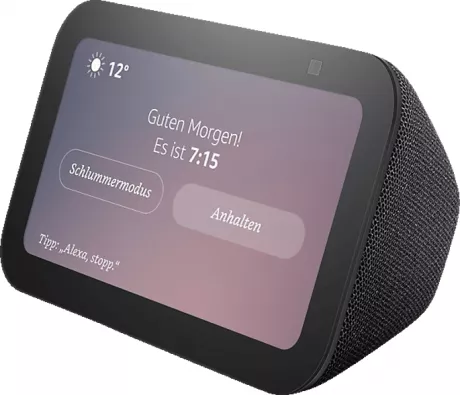 AMAZON Echo Show 5 (3. Generation) Smart Speaker, Black Sprachassistenten/ Smart Speaker | MediaMarkt