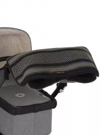 Handwärmer Kinderwagen mountain tea in oliv/schwarz