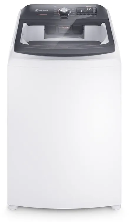 Máquina de Lavar Electrolux 17kg Branca Premium Care com Cesto Inox e Jet&clean (LEC17)