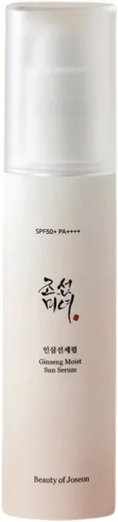 Bloqueador Ginseng Moist Sun Serum (SPF 50+ PA++++) de Beauty Of Joseon - Kosmetics CR