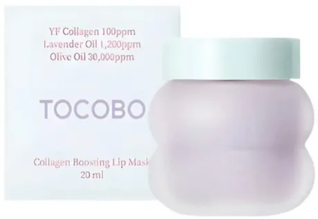 Mascarilla para labios Collagen Boosting Lip Mask de TOCOBO - Kosmetics CR