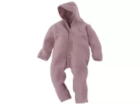 Ines: Kapuzenoverall Wollfleece, Gr. 74/80