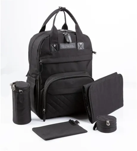 2hearts - Wickelrucksack Functional - schwarz